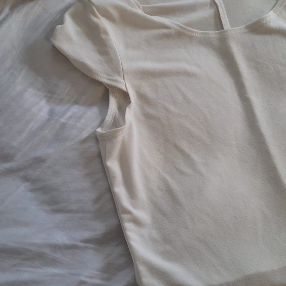 White peplum blouse - Picture 4 of 5